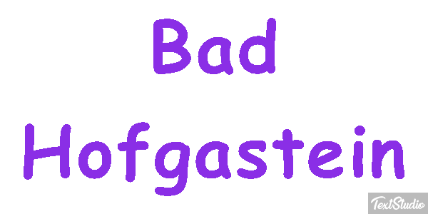 Bad Hofgastein Effetto testo