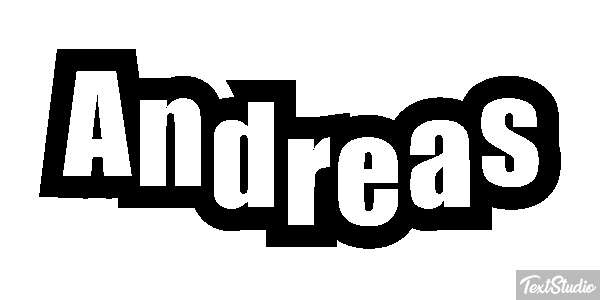 Andreas Text effect