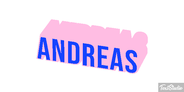 Andreas Text effect