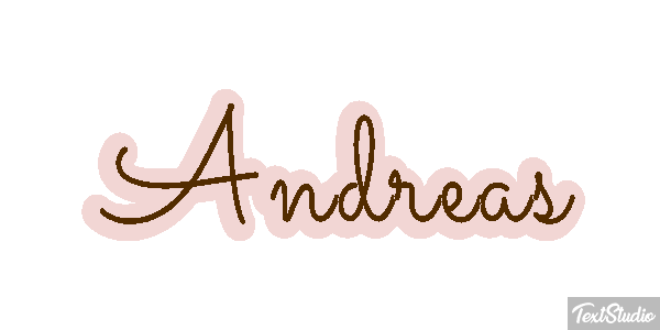 Andreas Text effect