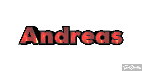 Andreas Text effect