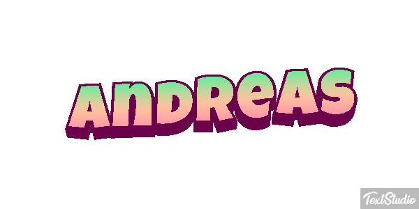 Andreas Text effect