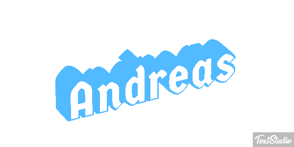 Andreas Text effect