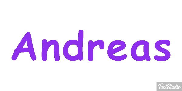 Andreas Text effect