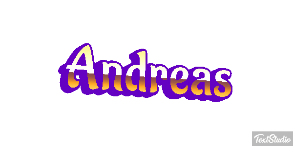 Andreas Text effect