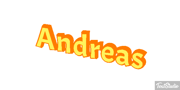 Andreas Text effect