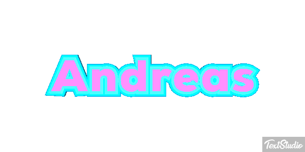 Andreas Text effect
