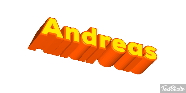 Andreas Text effect