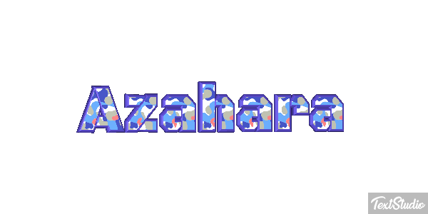 Azahara Efecto de texto