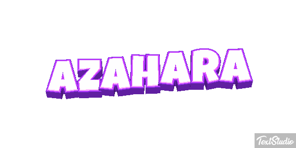 Azahara Efecto de texto
