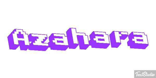Azahara Efecto de texto