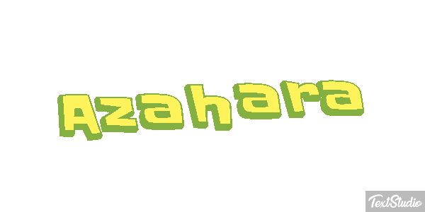Azahara Efecto de texto