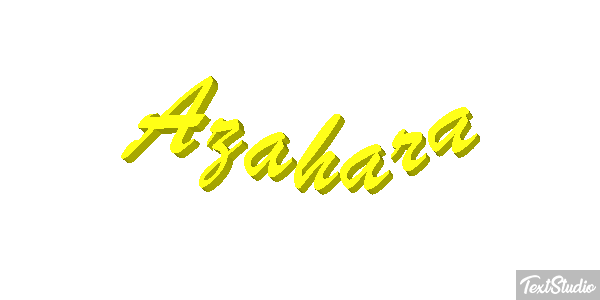 Azahara Efecto de texto