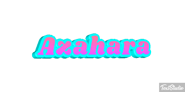 Azahara Efecto de texto