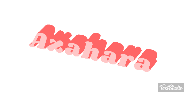 Azahara Efecto de texto