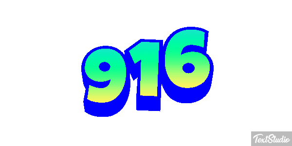 916 Metin efekti