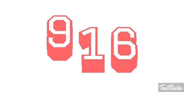 916 Metin efekti