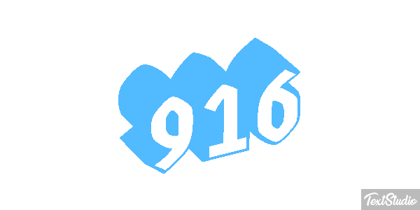 916 Metin efekti