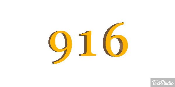 916 Metin efekti