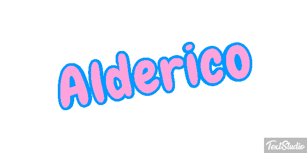 Alderico Текстовый эффект