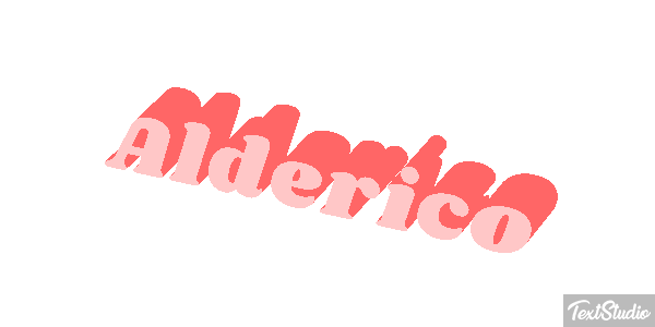 Alderico Текстовый эффект