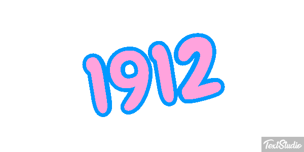 1912 Efeito do texto
