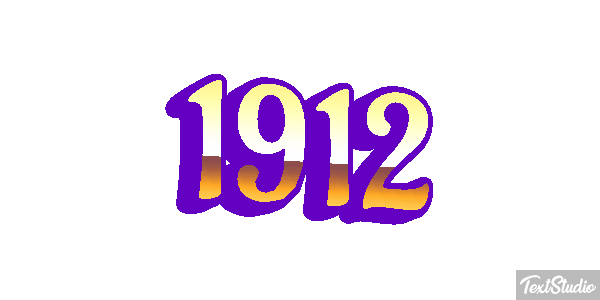 1912 Efeito do texto