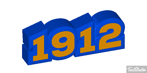 1912 Efeito do texto
