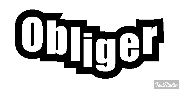 Obliger Effet de texte