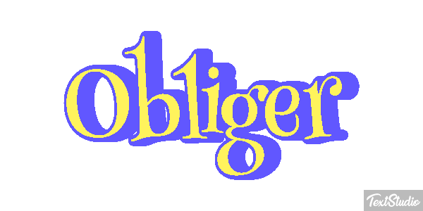 Obliger Effet de texte