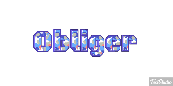 Obliger Effet de texte