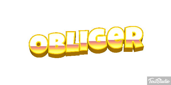 Obliger Effet de texte