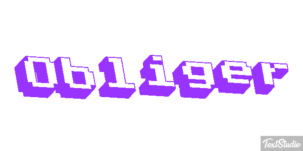 Obliger Effet de texte