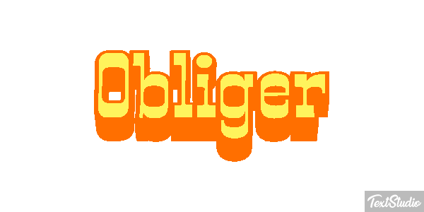 Obliger Effet de texte