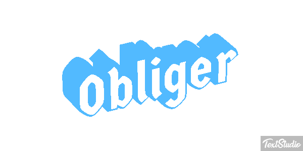 Obliger Effet de texte