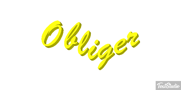 Obliger Effet de texte