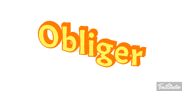 Obliger Effet de texte