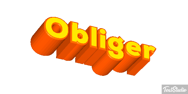 Obliger Effet de texte