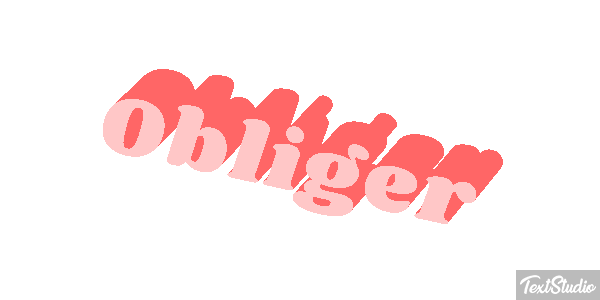 Obliger Effet de texte