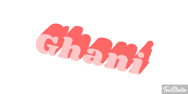 Ghani Текстовый эффект