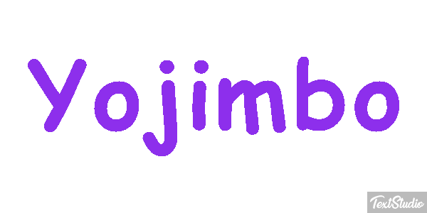 Yojimbo Efekt tekstowy