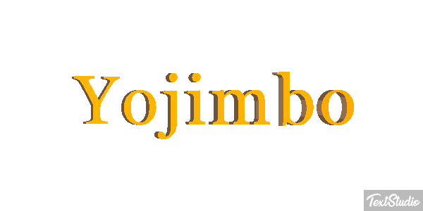 Yojimbo Efekt tekstowy