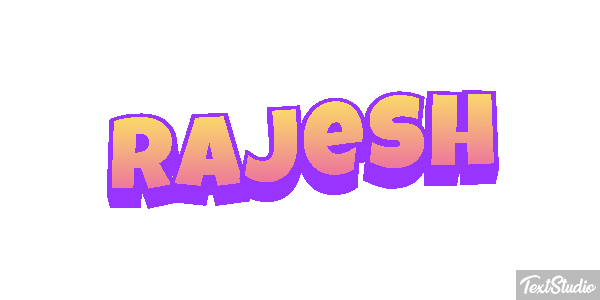 Rajesh Effetto testo