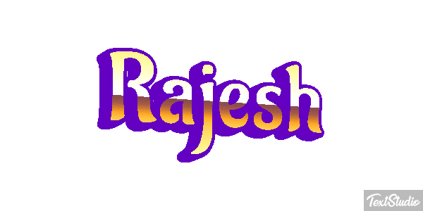 Rajesh Effetto testo