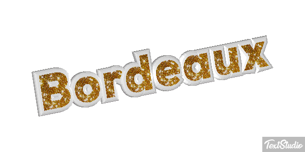 Bordeaux Efecto de texto