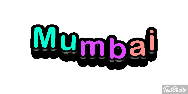 Mumbai Text effect