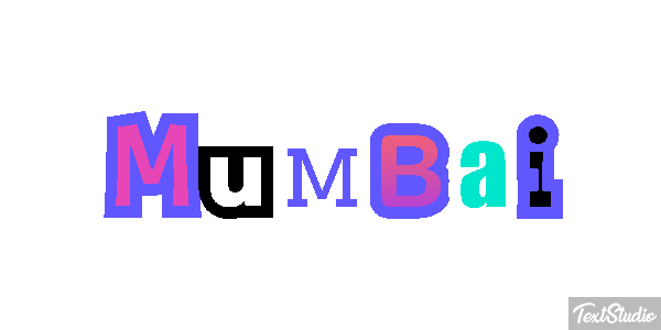Mumbai Text effect