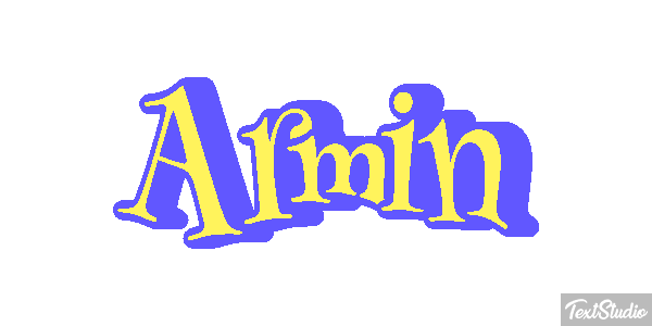Armin Texteffekt