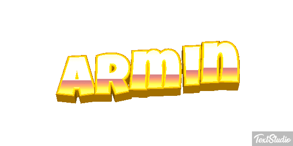 Armin Texteffekt