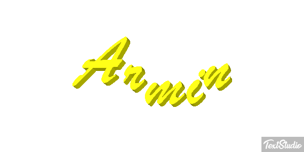 Armin Texteffekt